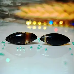 مهره مشکی رگه دار
